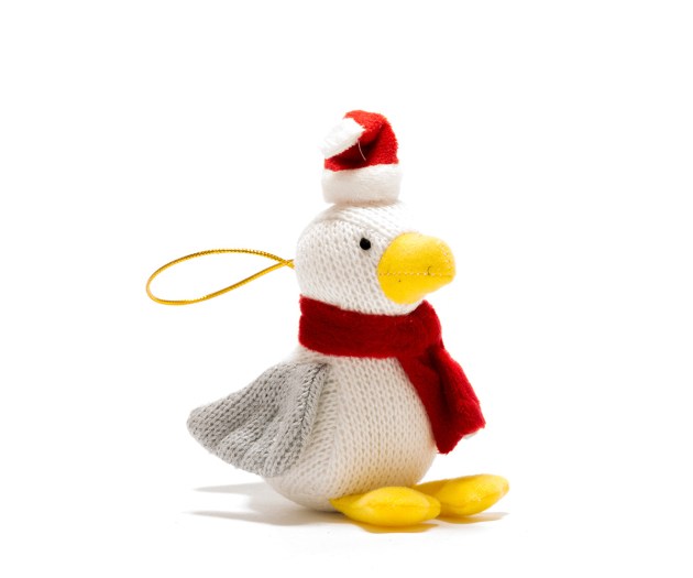 Seagull with hat and scarf BY4336